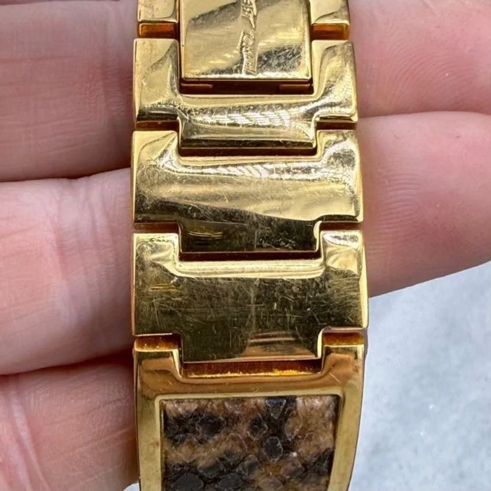 Vintage Betsey Johnson Watch Animal Print‎ NEEDS BATTERY 6
